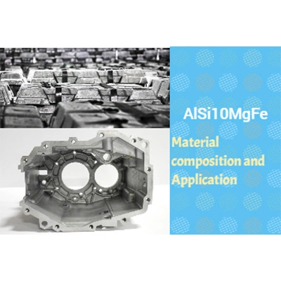 Composition et application du matériau AlSi10Mg(Fe)